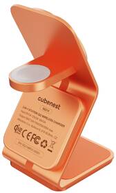 Bezdrátová nabíječka Cubenest SQ314 Qi2.2 3v1 s MagSafe oranžová

 obrázek produktu 4 z 19