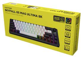 Klávesnice HATOR Skyfall 65 MAG ULTIMA 8K Wireless, US layout černá/bílá

 obrázek produktu 7 z 7
