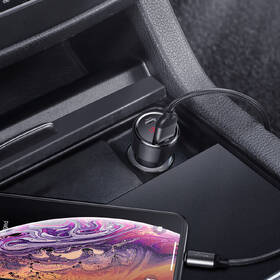Adaptér do auta Baseus Magic PPS display USB-C PD+Intelligent QC, 45W černý

 obrázek produktu 4 z 5