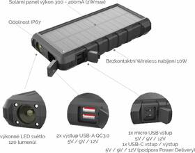 Powerbanka Viking W24W 24000 mAh, solární outdoorová černá

 obrázek produktu 4 z 4