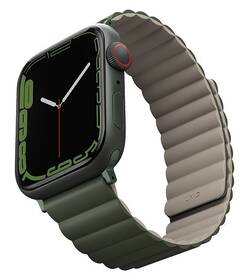 Řemínek Uniq Revix Reversible na Apple Watch 42/44/45/49mm zelený/béžový

 obrázek produktu 1 z 5