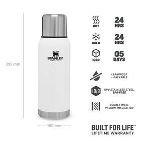 Termoska Stanley 1 l bílá

 obrázek produktu 4 z 5