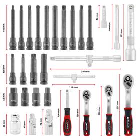 Sada gola klíčů Einhell E-Case (121 ks) 49370515 

 obrázek produktu 4 z 6