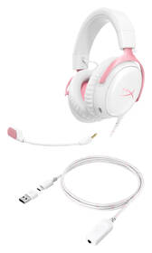 Headset HyperX Cloud III bílý/růžový

 obrázek produktu 6 z 6