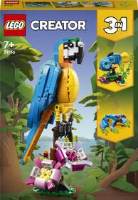 Stavebnice LEGO® Creator 3 v 1 31136 Exotický papoušek 

 obrázek produktu 4 z 8