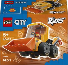 Stavebnice LEGO® City 60483 Autíčka – Stavební nakladač 

 obrázek produktu 3 z 9