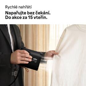 Ruční napařovač oděvů Braun GS1071BK černý

 obrázek produktu 9 z 13