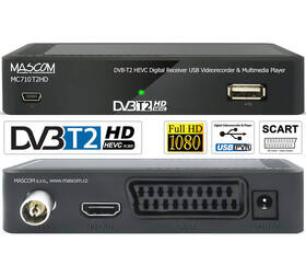 Set-top box Mascom MC710T2 HD černý

 obrázek produktu 4 z 5