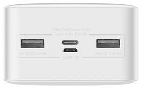 Powerbanka Baseus 30000mAh 15W bílá

 obrázek produktu 3 z 9