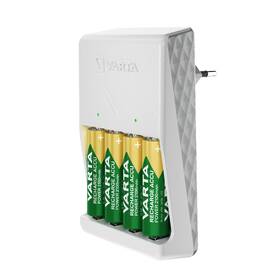 Nabíječka Varta Plug Charger + 4 AA 2100 mAh 

 obrázek produktu 8 z 14