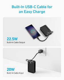 Powerbanka Anker 335 PowerCore 20K 22,5W, 20000mAh černá

 obrázek produktu 2 z 3