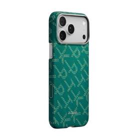 Kryt na mobil Pitaka Ultra-Slim Monogram na Apple iPhone 17 Pro Max zelený

 obrázek produktu 1 z 5