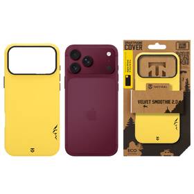 Kryt na mobil Tactical MagForce Velvet Smoothie 2.0 pro Apple iPhone 17 Pro / 18 Pro žlutý

 obrázek produktu 5 z 5