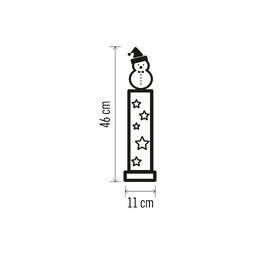 LED dekorace EMOS sněhulák, 46 cm, 2x AA, vnitřní, teplá bílá, časovač 

 obrázek produktu 3 z 4