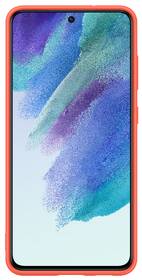 Kryt na mobil Samsung Silicone Cover na Galaxy S21 FE - coral 

 obrázek produktu 4 z 4