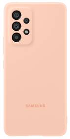 Kryt na mobil Samsung Silicon Cover na Galaxy A53 5G - peach 

 obrázek produktu 1 z 4