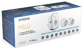 Chytrá zásuvka Strong Helo-PLUSB-TRIPLE-EU, WiFi, 3 ks bílá

 obrázek produktu 2 z 2