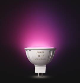 Chytrá žárovka Philips 6,3 W, MR16, GU5,3, White and Color Ambiance 

 obrázek produktu 3 z 4
