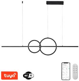 Závěsné svítidlo IMMAX NEO LITE RONDAS SMART 131cm 56W s podporou BEACON, Wi-Fi, TUYA černé

 obrázek produktu 2 z 9