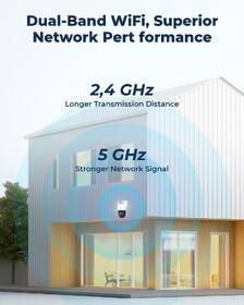 IP kamera Reolink Trackmix Series B770 - Trackmix Wi-Fi bílá barva
