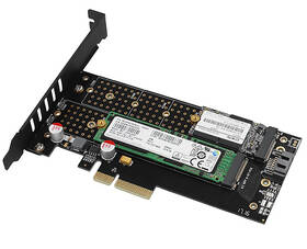 Řadič Axagon PCEM2-DC - M.2 NVMe M-key + SATA B-key slot 

 obrázek produktu 6 z 12