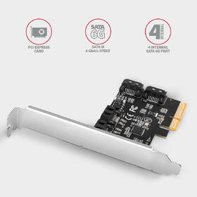 Řadič Axagon PCES-SA4X4 - 4x SATA 6G port 

 obrázek produktu 3 z 3