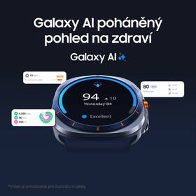 Chytré hodinky Samsung Galaxy Watch Ultra LTE (2025) šedá barva
