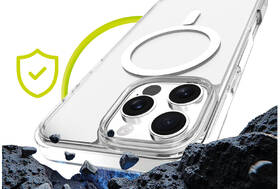 Kryt na mobil Mobile Origin Hybrid MagSafe na Apple iPhone 16 Pro průhledný

 obrázek produktu 6 z 9