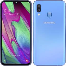 Mobilní telefon Samsung A40 Dual SIM modrá barva
