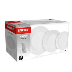 Sada talířů BANQUET Marion, 18 ks 

 obrázek produktu 6 z 6