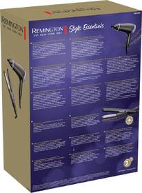 Dárková sada péče o vlasy Remington D3016GP Style Essentials černá/fialová

 obrázek produktu 4 z 15