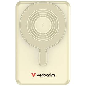 Powerbanka Verbatim magnetická, bezdrátová Charge 'n' Go C+C, displej, 10000 mAh zlatá

 obrázek produktu 1 z 7