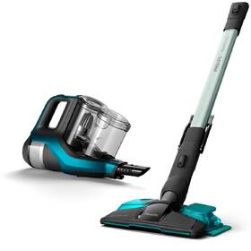 Tyčový vysavač Philips FC6904/01 SpeedPro Max Aqua modrá barva
