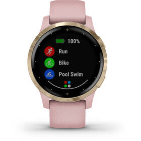 Chytré hodinky Garmin vívoactive4S LightGold/Pink 

 obrázek produktu 1 z 7