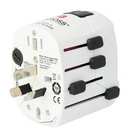 Cestovní adaptér SKROSS PRO World & USB, 6,3A max. bílý

 obrázek produktu 10 z 11