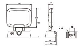 Nástěnné svítidlo Top Light Lucca 1 PIR černé

 obrázek produktu 5 z 8