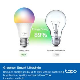 Chytrá žárovka TP-Link Tapo L535E, E27, Matter, Wi-Fi 

 obrázek produktu 8 z 10