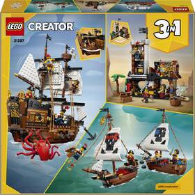 Stavebnice LEGO® Creator 3 v 1 31387 Kultovní pirátská loď 

 obrázek produktu 4 z 8