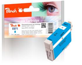 Inkoustová náplň Peach Epson 71, T0712, 380 stran azurová

 obrázek produktu 1 z 1