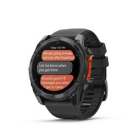 Chytré hodinky Garmin fenix 8 51 mm AMOLED - Slate Gray / Black Silicone Band 

 obrázek produktu 1 z 15