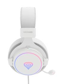Headset Genesis NEON 764 7.1 bílá barva
