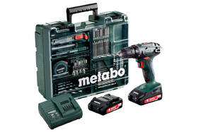 Vrtací šroubovák Metabo BS 18  mobilní dílna 2x2,0 Ah (s baterií) 602207880 

 obrázek produktu 1 z 2