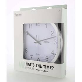 Nástěnné hodiny Hama CWA100 stříbrné/bílé

 obrázek produktu 3 z 3
