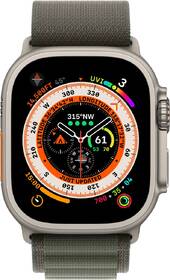 Chytré hodinky Apple GPS + Cellular, 49mm pouzdro z titanu - zelený alpský tah - S 

 obrázek produktu 1 z 7