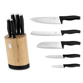 Sada kuchyňských nožů Berlinger Haus BH-2753 BAMBOO Matte Black Collection (6 ks) černá

 obrázek produktu 2 z 2