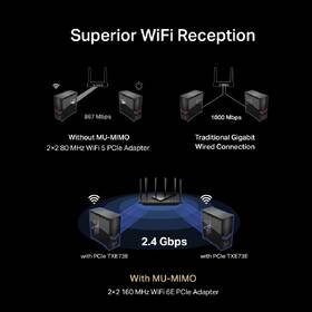 Wi-Fi adaptér TP-Link Archer TXE73E AXE5400 černý

 obrázek produktu 6 z 8
