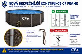 Bazén CF Frame modrý

 obrázek produktu 6 z 6