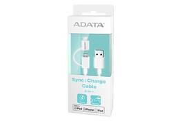 Kabel ADATA USB/micro USB + Lightning, 1m bílý

 obrázek produktu 3 z 3