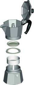 Moka konvice BIALETTI Express 3 

 obrázek produktu 2 z 2
