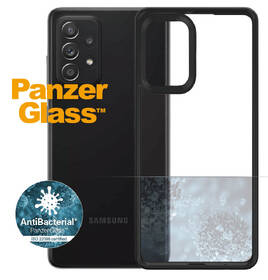 Kryt na mobil PanzerGlass ClearCase Antibacterial na Samsung Galaxy A52/A52 5G černý/průhledný

 obrázek produktu 1 z 4